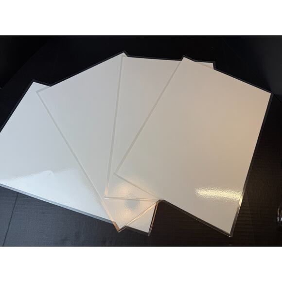 Conrad Bell Chicks at the Trailer Park Placemats Set of 4 Vtg Hen Tiny Home Life - Picture 10 of 10